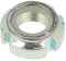Bricovis Ecrou A Encoches Bague Nylon M17 Pas 100 Zingué