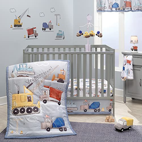 Bedtime Originals Construction Zone Bettwäsche-Set für Kinderbett, 3-teilig