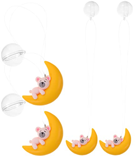 PATKAW 4 Stück Aquarium Schwimmend Hängend Aquarientaucher Betta-spielzeug Für Kleine Panzer Schwimmende Dekorationen Für Aquarien Welt Der Panzer Weiches Gummi Betta Fisch Fett Blau