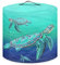 Poceacles Housse anti-poussière lavable pour autocuiseur de 8 litres, motif tortue de mer, housse anti-poussière antistatique pour mijoteuses électriques avec poche et poignée, L