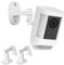 2Pack Security Wall Mount for Ring Spotlight Cam Plus/Pro (Battery), 360° Adjustable Indoor/Outdoor Mounting Bracket for Ring Surveillance Camera System - White