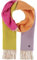 FRAAS Damen-Schal aus Wolle mit Block-Karo Design - 42 x 180 cm - Perfekt für Herbst und Winter - Sustainability Edition - Made in Germany Diva Pink