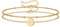 TINGN Gold Buchstaben Armband Damen, 14 Karat Vergoldet Doppelschichtiges Armband mit Buchstaben P Armband für Damen Gold Schmuck Damen Personalisiert Geschenke für Mädchen Teenager Damen Frauen