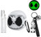 Custodia protettiva in silicone per AirPods Pro e Pro 2, compatibile con Apple AirPods Pro di 2a/1a generazione, con kit di pulizia e portachiavi carino, che si illumina al buio