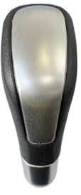 Pomo de palanca de cambios automático para Renault Laguna 3 (2007-2015) 8200641407 negro/gris MMVV
