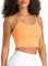 Lemedy Gepolsterter Sport-BH für Damen, Fitness, Workout, Laufshirt, Yoga, Tanktop, hellorange, Medium