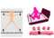 yilemeiyile Fascia Borsa Rosa per Ginnastica Bõndägë manette Abbigliamento Fitness Letto Šêsso per Coppia kit sadomaso Comodo Toys Erótītīcī