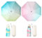 Aikelai Reise Regenschirm Klein mit Kapsel Fall, 8 Ribs Mini Regenschirm Sturmfest,Mini Taschenschirm Kinder,Kompakter Kleiner Regenschirm Damen,Mini Windproof Umbrella﻿ (Rosa)