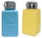 2 Pack 6oz 200ml ESD Solvent Bottle | AntiStatic Square EPA Bottle | Anti Static One Touch press Stainless Steel Liquid Dispenser Pump for Rubbing Alcohol Nail Polish Makeup Remover Dispenser
