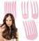Lot de 4 pinces à cheveux volumineuses sans trace pour cheveux longs et courts, pince volume pour la racine des cheveux, outils de coiffure pour le volume