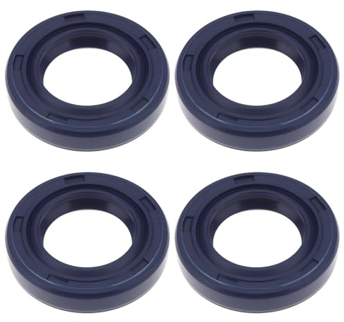 ECSiNG 4 Pcs Blower Crankshaft Oil Seal 15x25x5mm 96390031585 Compatible with Stihl BR500 BR550 BR600