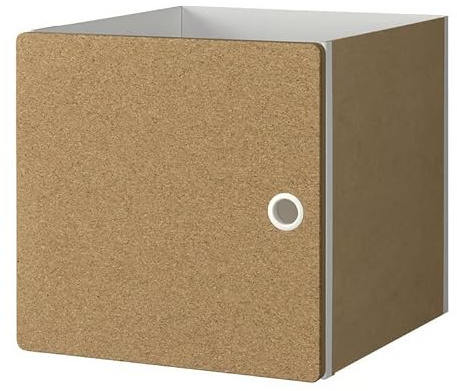 Einsatz Kallax Fach mit Tür (Kork) 33x33 (IKE 406.174.73)