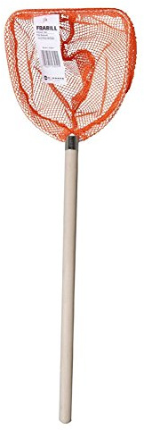 Frabill Wooden Bait Net | Premium D-Shaped Minnow Net | Hoop Size 6 x 6