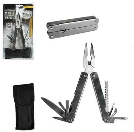 Out of the blue Edelstahl-Multitool mit 15 Funktionen