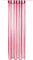 Gardine mit Schlaufen, Transparent Voile 140 x 245cm (Breite x Länge) in pink - Fuchsia, Schlaufenschal in vielen weiteren Farben und Größen