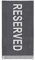 Fashion XXL Strandtuch Saunatuch Strandlaken RESERVED 100 x 180 cm von Seahorse