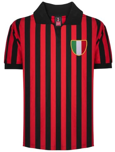 Official Retro AC Milan 1963 Retro Football Shirt