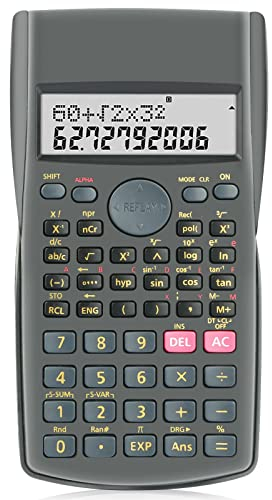 YEBMoo Scientific Calculator 2 Line Multifunction for School Engineering Accounting (Scientific Calculator)
