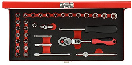 GEDORE red Steckschlüssel-Satz 1/4' 33-teilig