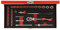 GEDORE Red Socket Spanner Set 1/4 Inch 33-Piece
