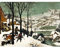 Fine Art Prints Pieter Bruegel The Ältere Jäger im Schnee Winter extragroßer Kunstdruck Wandbild Poster Premium XL