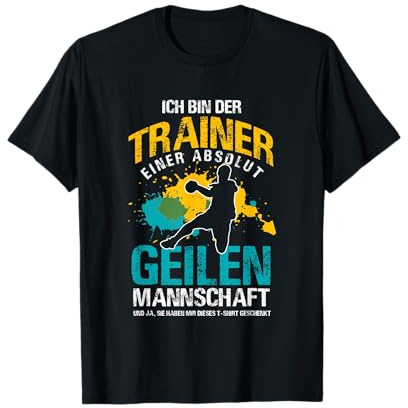 Handball Trainer Coach Handballer Ball Handballerin Geschenk T-Shirt