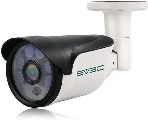 SV3C Upgrade 2023 POE IP Kamera Outdoor 4MP Überwachungskamera Aussen mit Mensch Bewegungsmelder, 20M Nachtsicht, IP66 wasserdicht, Eingebauter SD-Kartenschlitz
