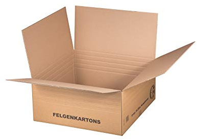 karton-billiger Felgenkartons Komplettradkartons für 15-22 Felgen - je 4 Stück (Komplettrad 15-19 66x66x30cm)