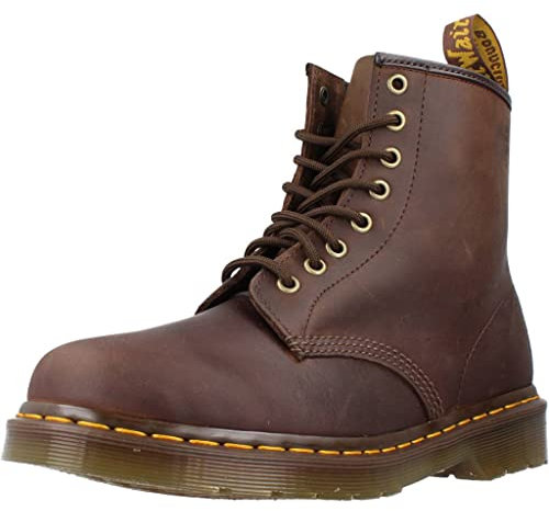 Dr. Martens Schnürstiefel Herren Dunkelgrau Neu 1460 Größe 44 EU Braun (Dunkelbraun)