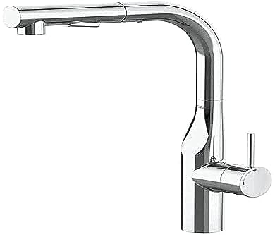 Roca,Glera,Grifería monomando para cocina con caño giratorio y ducha extraíble de dos funciones,A5A854DC00
