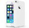 N NEWTOP Cover Compatibile per Apple iPhone 5/5S/SE, Custodia TPU SOFT Gel Silicone Ultra Slim Sottile Flessibile Case Posteriore Protettiva (Bianco)
