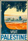 Fabulous Poster Plakat Visit Palestine Poster Vintage Reisen Art Deco 30er Jahre