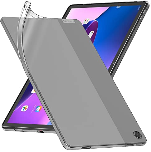 ebestStar - Funda para Lenovo Tab M10 Plus 10.6 (Gen 3), Carcasa Silicona Transparente, Capa Protectora TPU Antigolpes, Slim Ultra Fina, Transparente