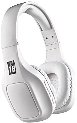 NGS ARTICA Wrath White – Wireless On-Ear Headphones, Compatible with Bluetooth Technology, Built-in Microphone, 10h Battery, White
