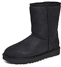 UGG Damen Classic Short II Boot Schwarz 36