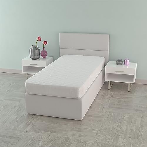 Coprimaterasso SAFE imbottito e impermeabile, Singolo 80x195 cm