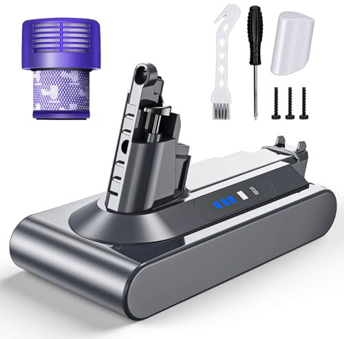 6000mAh Batteria di Ricambio per Dyson V10 SV12 batteria per Cyclone V10 Animal Absolute Motorhead Fluffy Aspirapolvere