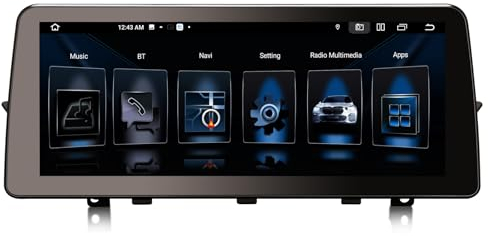 12,3 Zoll Qualcomm 8 Kern Android 14 DAB+ Autoradio 8GB+128GB Für BMW X1 E84 (2009-2015) CIC mit GPS Navi CarPlay Android Auto WiFi 4G Bluetooth 5.1 DSP USB Canbus iDrive OEM Radio 2K IPS Touchscreen