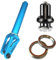 Chilli Pro Scooters FAT27+ 24 Stunt-Scooter Fork IHC Komplettset mit Steuerssatz Trick Roller Ersatz Tuning Gabel passend für 100 I 110 I 120mm Rollen Hell Blau