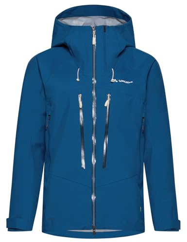 VAUDE Damenjacke Women's Monviso 3 Lagen Jacket, atmungsaktiv & wasserdicht, ideal als Windbreaker