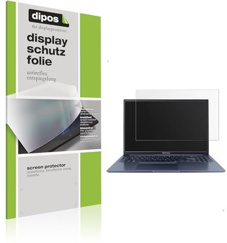 dipos I 2x Pellicola Protettiva antiriflesso compatibile con Asus Vivobook 15 Pellicola di Protezione