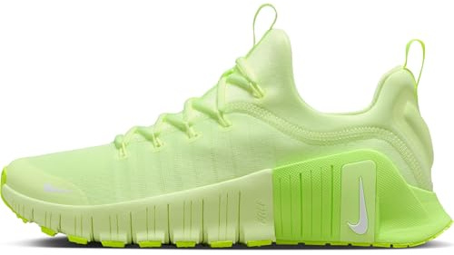 Nike Workout-Schuh Nike Free Metcon 6 Workout-Schuh Für Damen, Barely Volt/White-Volt-Volt Glow, FJ7126-702, 39 EU (8 US)