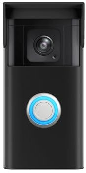 Silicone Skin Cover Compatible with Ring Video Doorbell 2nd Gen (2020 Release) Outdoor Doorbell Protector with Sun Visor Waterproof & UV Resistant Dustproof Silicone Case for Ring Smart Home Security