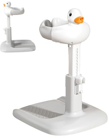 Soporte De Pie Para Ducha De Bebé - Soporte de Baño Infantil | Soporte De Pie Portátil Con Altura Ajustable Y Antideslizante Para Ducha Sentado De Niños Pequeños Para Niñas Y Niños