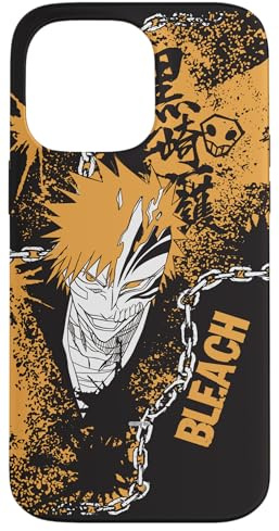 BLEACH Ichigo Hollow Mask Splatter Graffiti Anime Case for iPhone 14 Pro Max