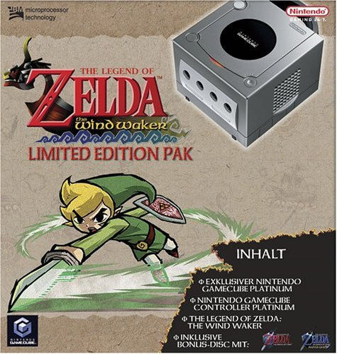 GameCube - Konsole inkl. The Legend of Zelda: The Wind Waker (Limited Edition Pak)