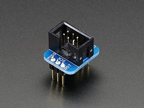 Adafruit 6 Pin AVR ISP Breadboard Adapter-Miniset