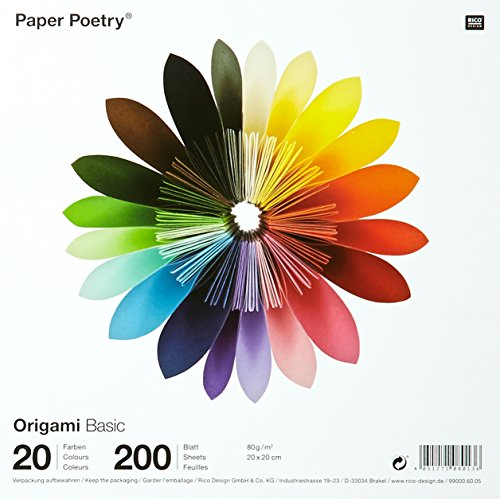 ORIGAMI BASIC, 20 x 20 cm