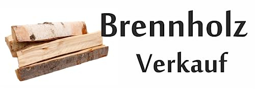 Werbebanner Brennholz verkauf