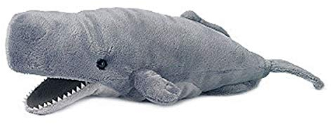 WWF Plüschtier Pottwal (28cm), realistisch gestaltetes Plüschtier, Super weiches, lebensecht gestaltetes Plüschtier zum Knuddeln und Liebhaben, Handwäsche möglich